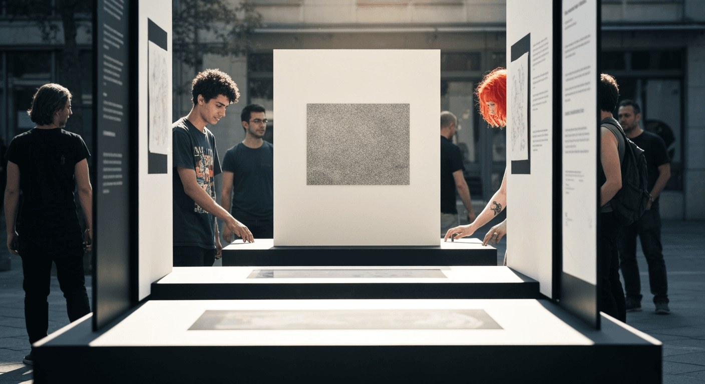 Interactive Pop-Up Installation